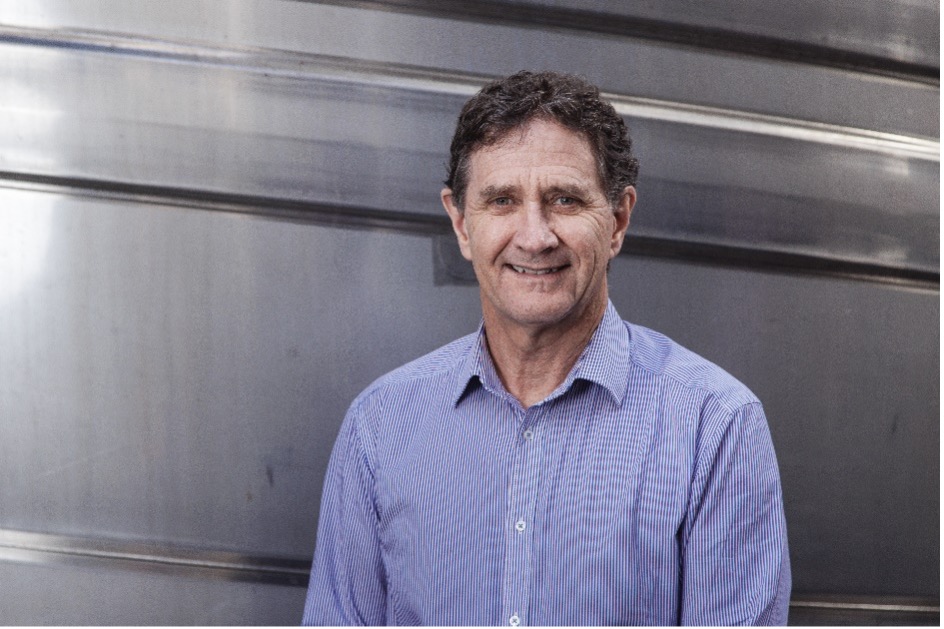 Experienced winemaker at Links Winery inside a Hawke’s Bay contract wine making facility.